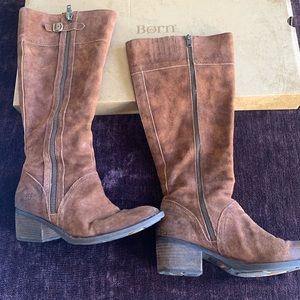 Women’s suede boots by Born size 11